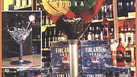 Finlandia Martini Glasses