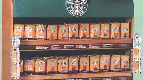 Starbucks Coffee Display