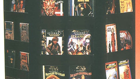 Star Wars Books Display