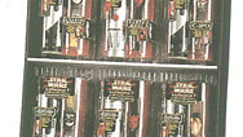 Star Wars Character Watches Display