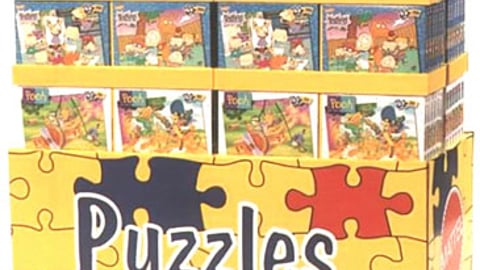 Mattel Puzzle Display
