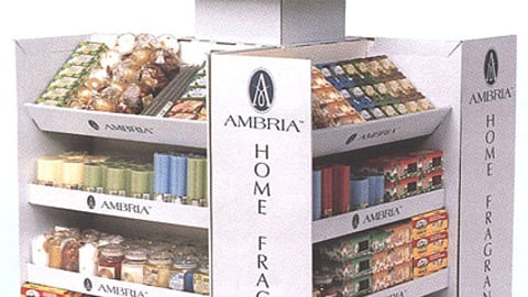 Ambria Candles/Related Accessories Display
