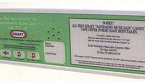 Kraft Holiday Display