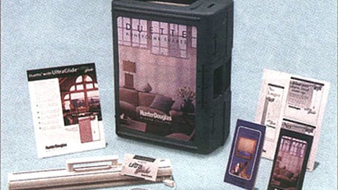 Hunter Douglas Sample Case