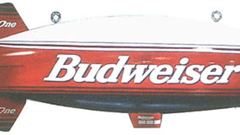 Budweiser Airship 1 Pool Table Light