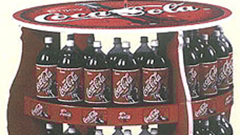 Coca-Cola Floor/Aisle Display