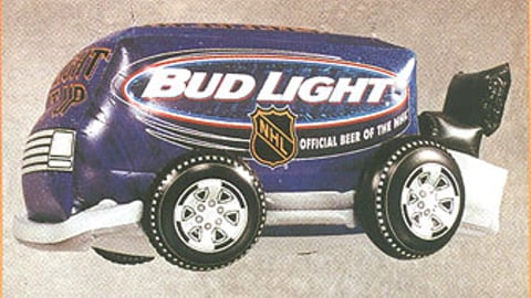 Bud Light NHL Zamboni Inflatable