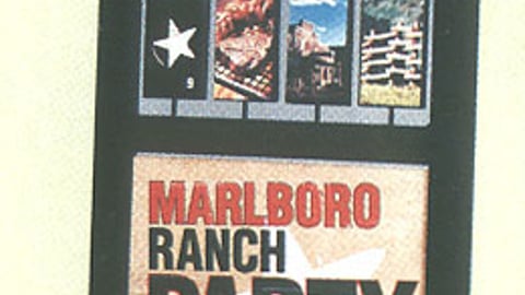 Marlboro Ranch Party Standee