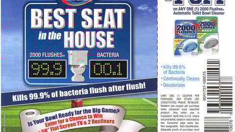 2000 Flushes 'Best Seat' Sweeps FSI