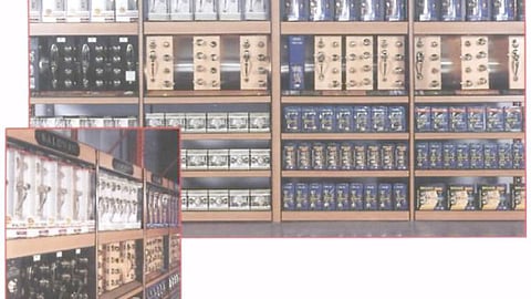 Home Depot Lock Set Display