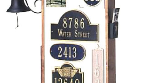 Whitehall Address Plaque Floorstand