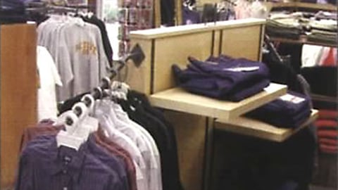 Stussy Apparel Display