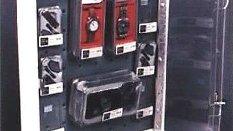 Swiss Army Watches/Knives Display