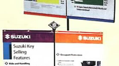 Suzuki Sales Training Display