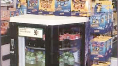 Planters Cooler Topper Display