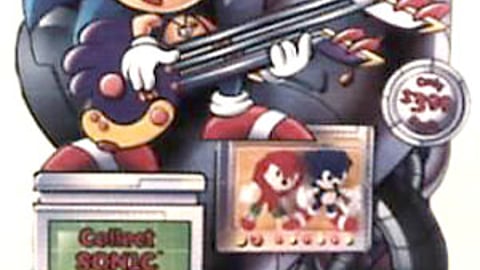 Denny's "Sonic Underground" Floor Display