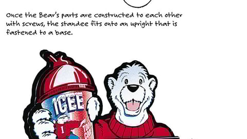 Nuts & Bolts: Icee Bear Standee