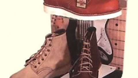 Eric Clapton Red Wing Shoe Display