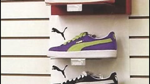 Puma Footwear Display