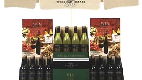 Austin Wines Display