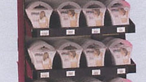 No Nonsense Intimates Floor Display