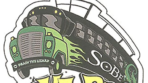 SoBe Love Bus Dangler