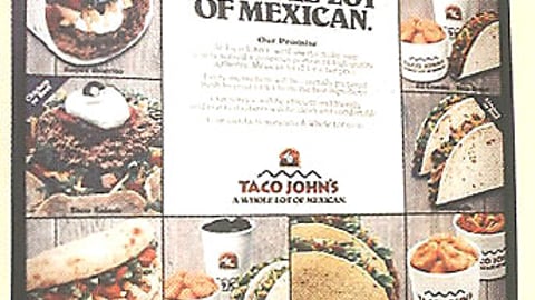 Taco John's Backlit Sign