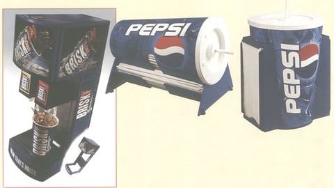 Pepsi/Lipton Restaurant P-O-P