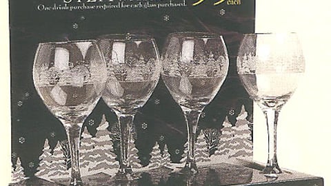 Winter Crystal Countertop Display