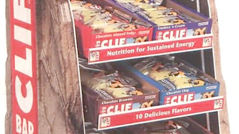 Clif Bar Countertop Display