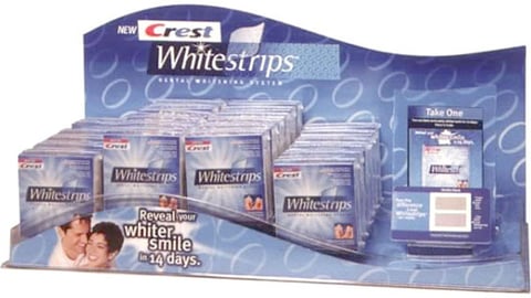 Crest Whitestrips Countertop Display