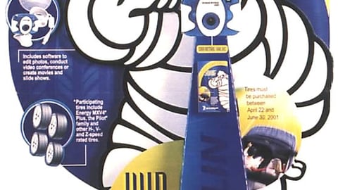 Michelin Tires Display