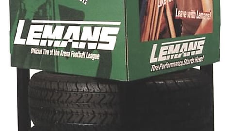 Lemans Tires Display