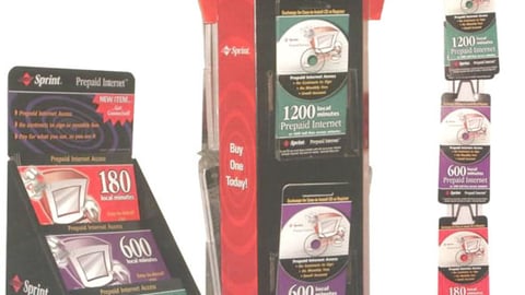 Sprint Prepaid Internet Display