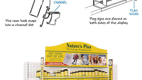 Nuts & Bolts: Nature's Plus Supplement Display