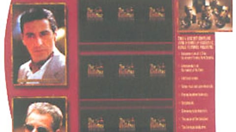 The Godfather DVD Floorstand