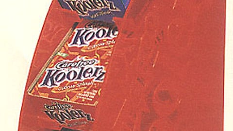 Carefree Koolerz Gum Display