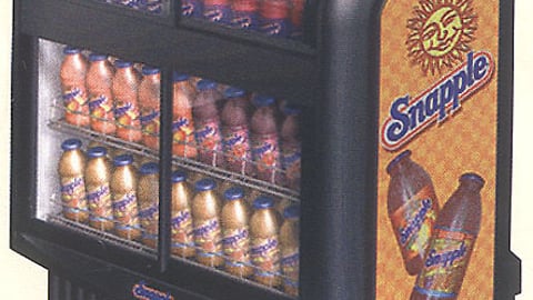 Snapple Cooler Display
