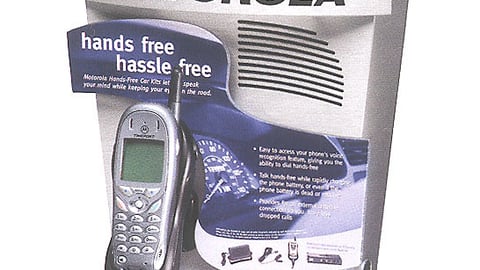 Motorola Phone Kit Display