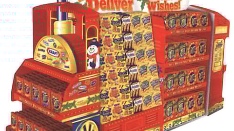 Nabisco Holiday Train Lobby Display