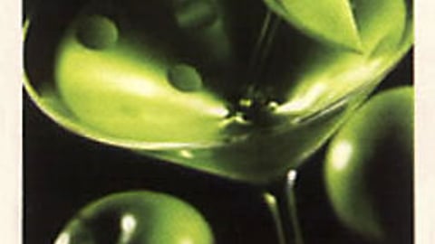 Pucker Appletini Poster