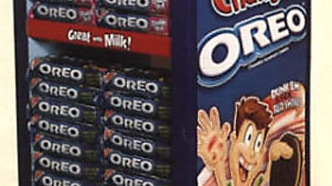 Oreo Milk Carton Floorstand