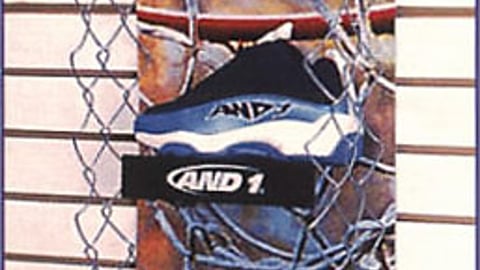 AND 1 Chain Link Fence Display