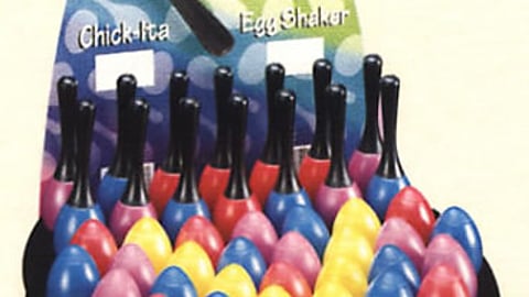 Egg Shaker and Chick-Ita Counter Display