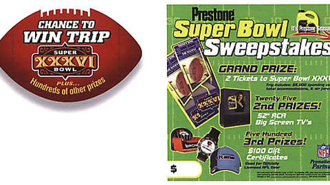 Prestone Sweepstakes