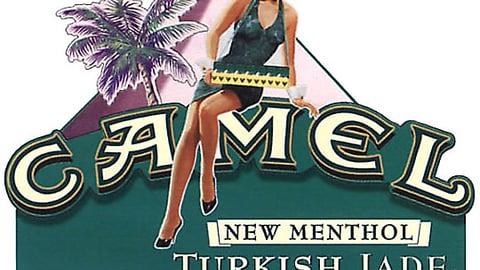 Camel Turkish Jade Price Sign Display