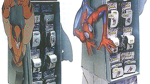 Naki Marvel Heroes Floorstand