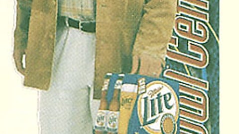 Miller Lite Troy Aikman Standee