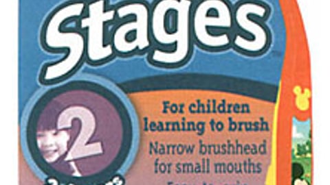 Oral-B Stages Shelf Talker