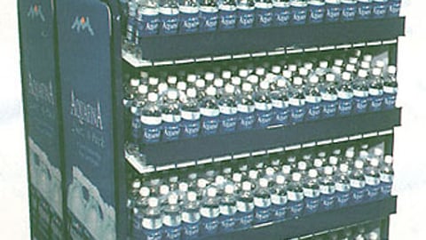 Aquafina Pallet Display